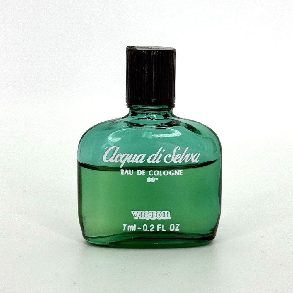 Vintage‎ Acqua di Selva Cologne 7ml Mini Splash Bottle Vigor 0.2 oz for Men